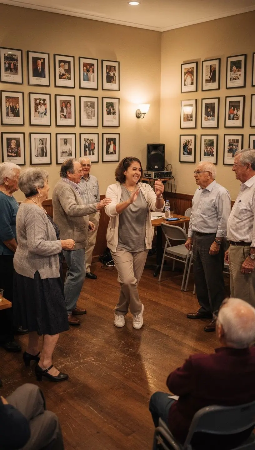 Active seniors engaging in dance adaptation classes.